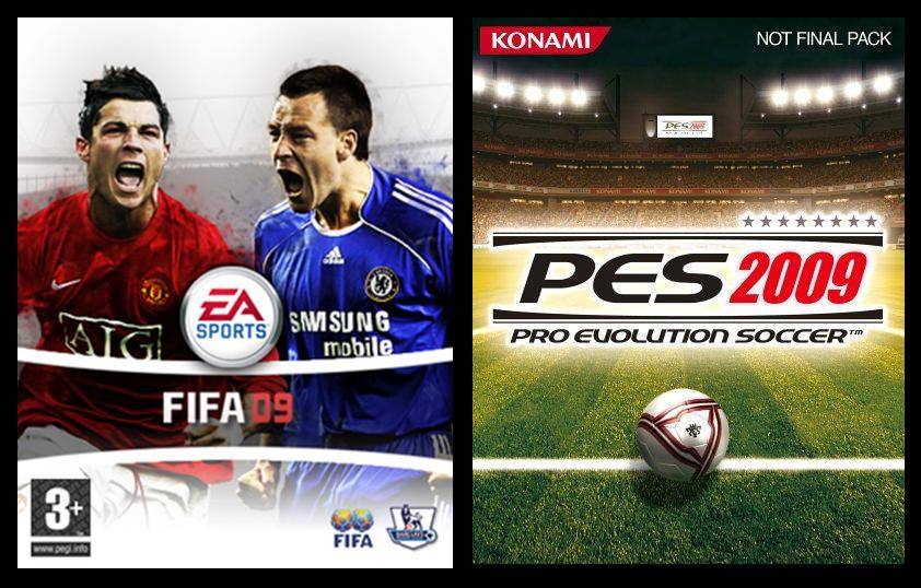 FIFA 09 vs PES 2009