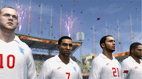 Three Lions at FIFA World Cup Wayne Rooney and Aaron Lennon looks more like their real-life counterpart this time around.