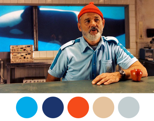 The Life Aquatic with Steve Zissou (2004) Colors Palette