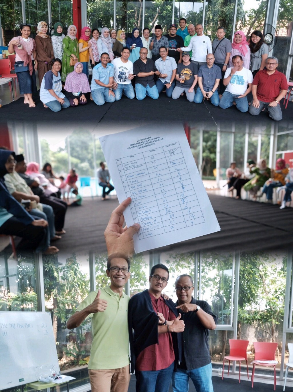 Pemilihan (Kembali) Ketua RT 04 Alea Cilandak&nbsp;Barat