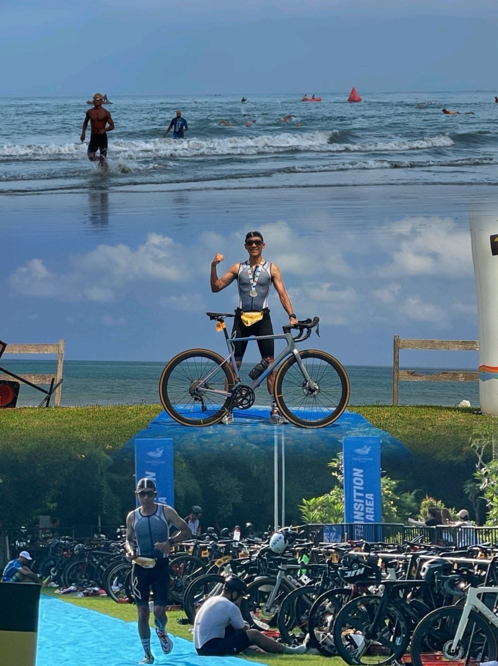 Menyelesaikan Olympic Distance di Bali&nbsp;Triathlon